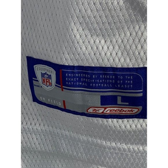 Men’s Reebok St. Louis Rams #28 Faulk football jersey white large 6089 EUC - Picture 3 of 8